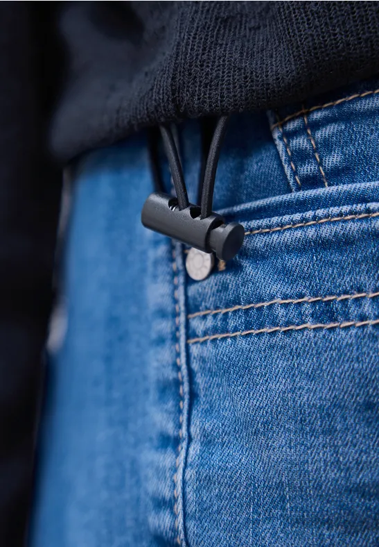 Veste en couleur unie shadowed navy