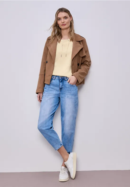 Chemise en soie smoke beige