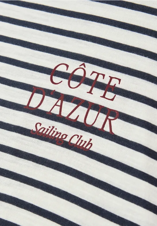 Gestreiftes Shirt shadowed navy