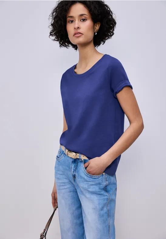 Basic T-Shirt amparo blue