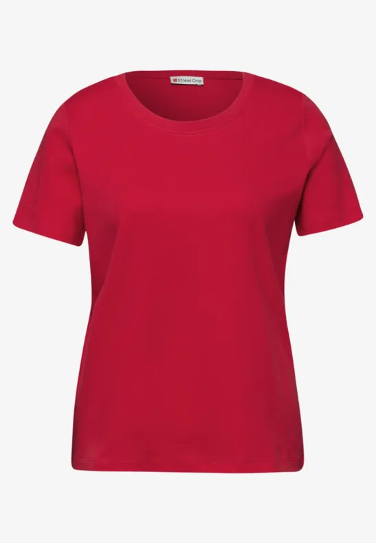 Basic Shirt salsa red
