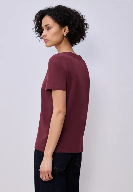 Basic T-Shirt truffle red