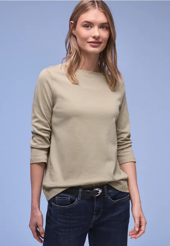 Basic Shirt timeless beige
