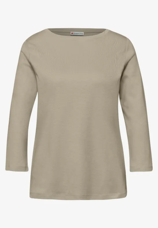 Basic Shirt timeless beige