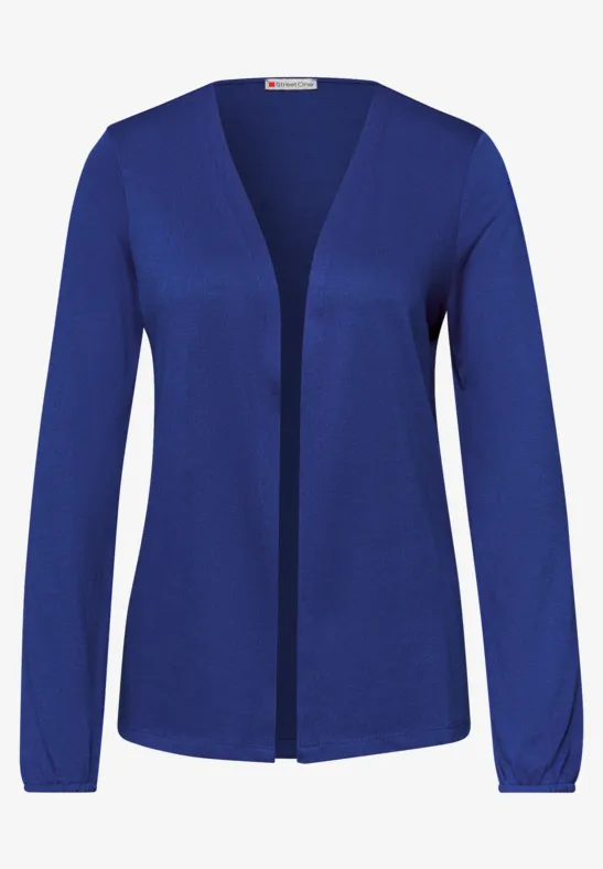 Veste à manches longues, coupe ouverte amparo blue