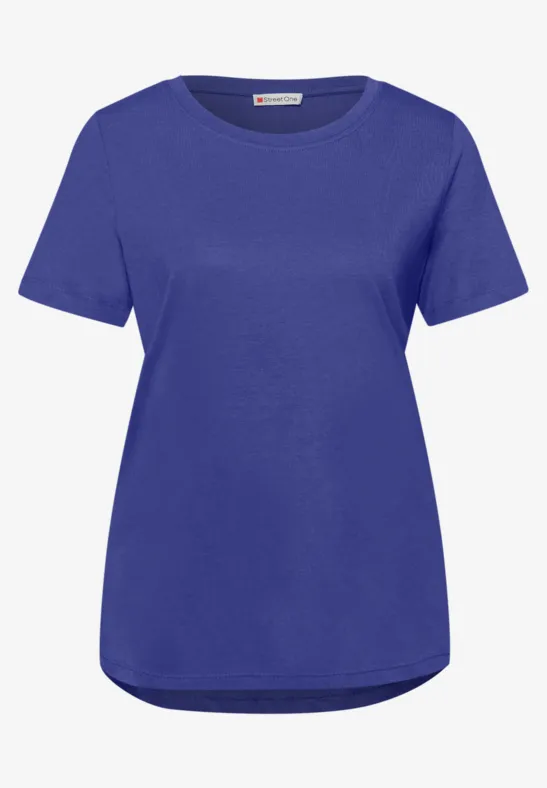 T-shirt long amparo blue