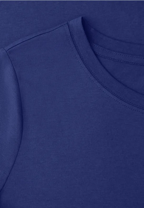 T-shirt long amparo blue