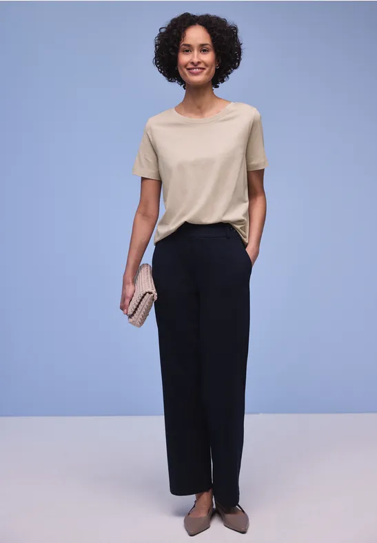 T-shirt long clay sand