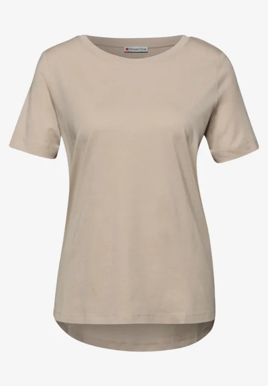 T-shirt long clay sand