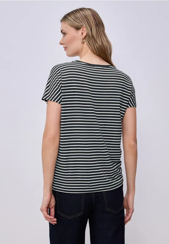 Gestreiftes Shirt shadowed navy