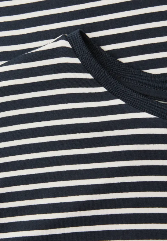 Gestreiftes Shirt shadowed navy