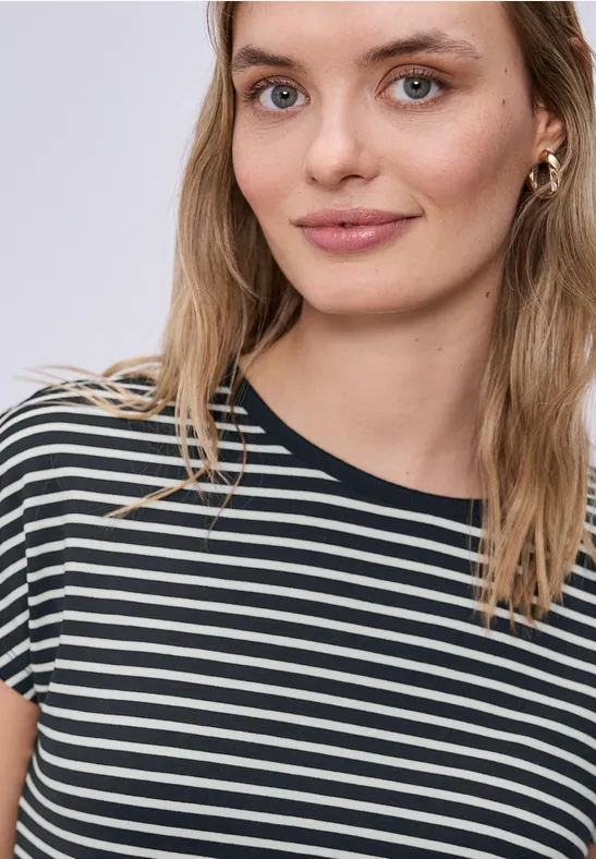 Gestreiftes Shirt shadowed navy