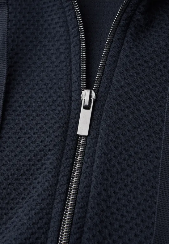 Veste courte à capuche shadowed navy