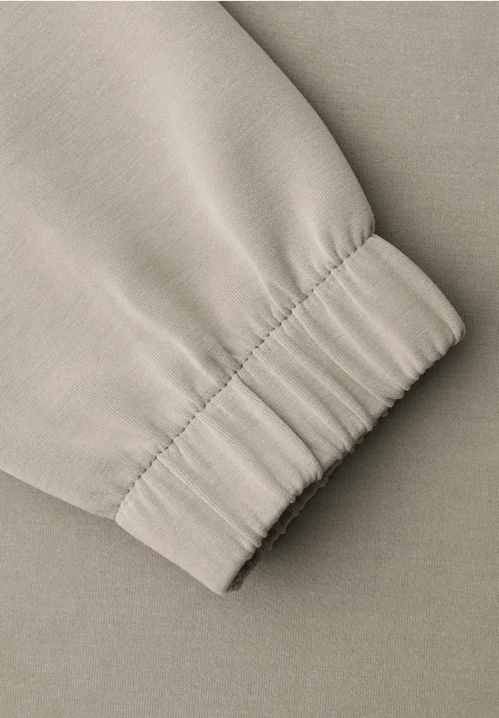 T-shirt en couleur unie timeless beige