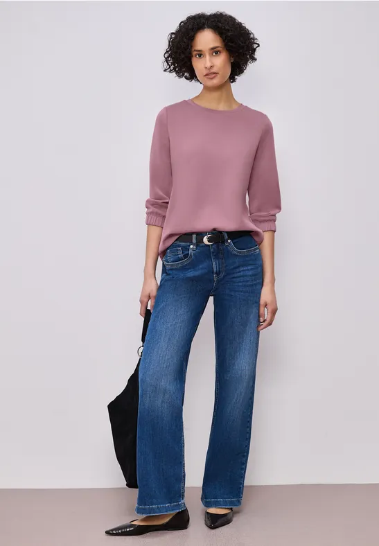 T-shirt en couleur unie clouded blush