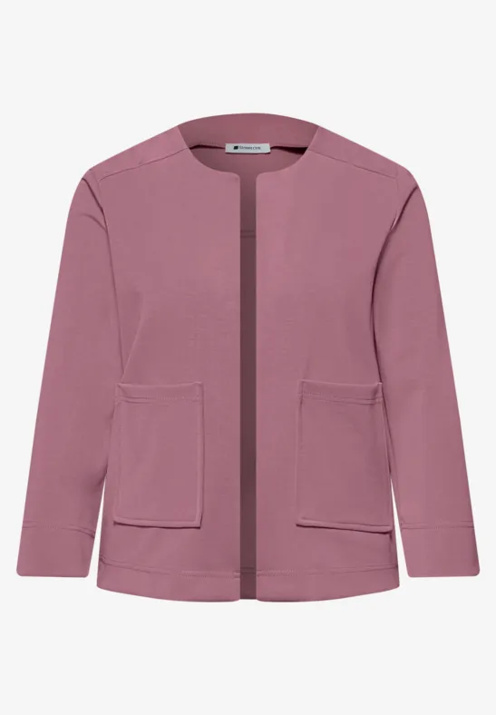 Silk-Look Jacke clouded blush