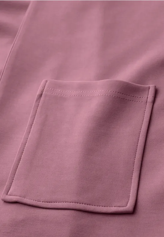 Silk-Look Jacke clouded blush