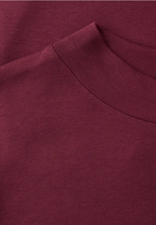 T-shirt de base truffle red