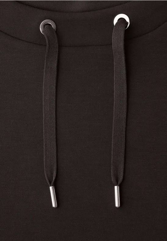 Silk-Look Shirt espresso brown