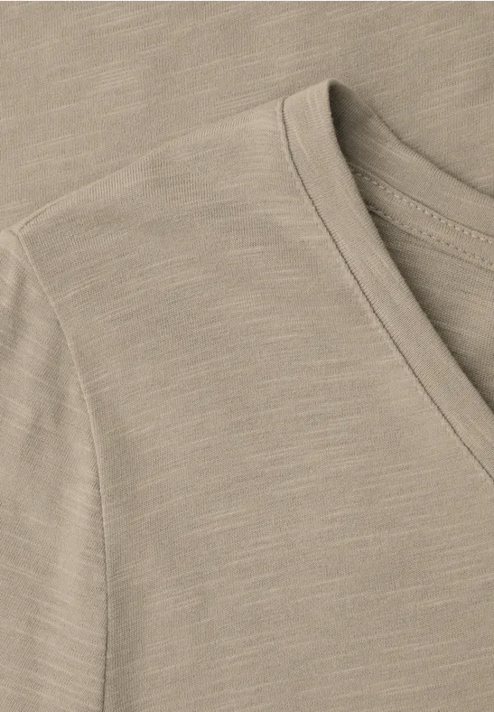 T-shirt de base timeless beige