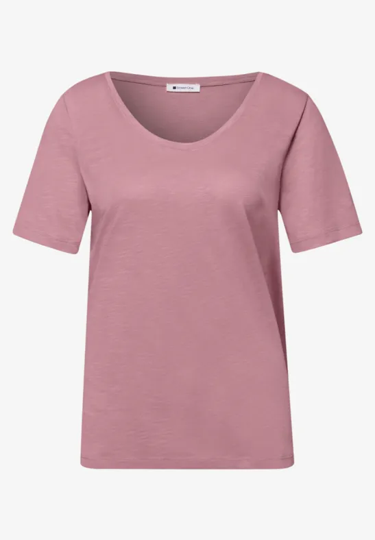 T-shirt de base clouded blush
