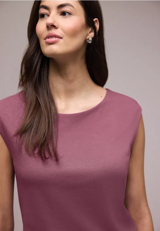 Basic Shirt dark clouded blush