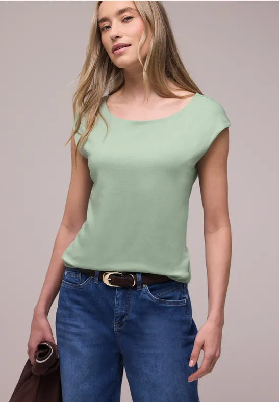 Basic Shirt mint leaf