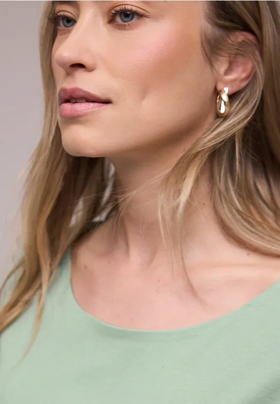 Basic Shirt mint leaf