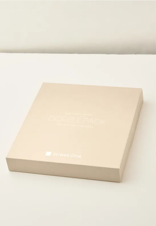 Basic Shirts im 2er-Pack off white/cotton beige