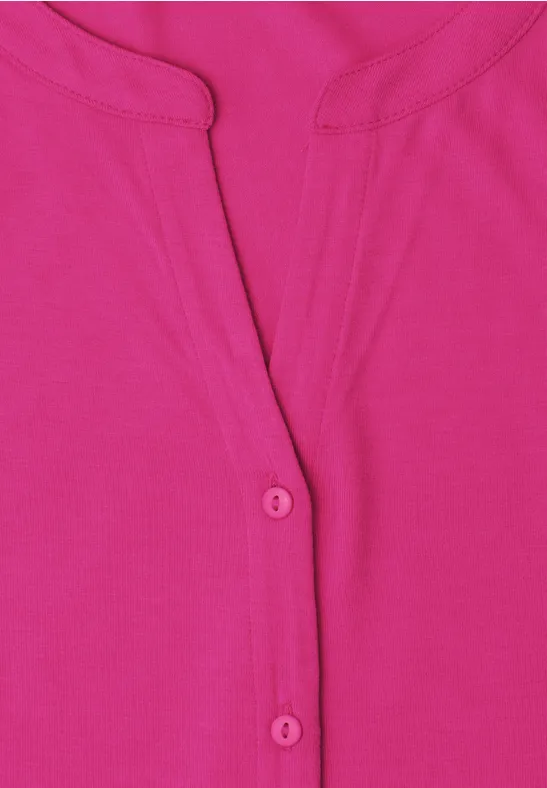 Dropped Shoulder Shirt im Tunika-Look magenta dream