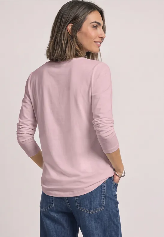 Street One Langarm Shirts mit Rundhals im 2er-Pack 