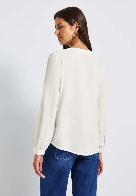 Split Neck Tunika off white