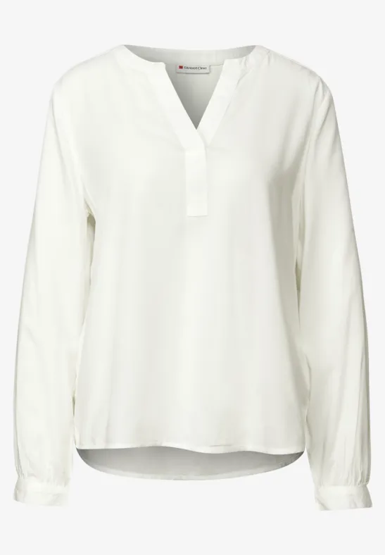 Split Neck Tunika off white