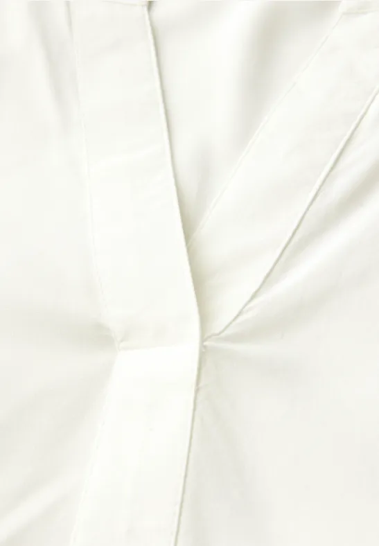 Split Neck Tunika off white