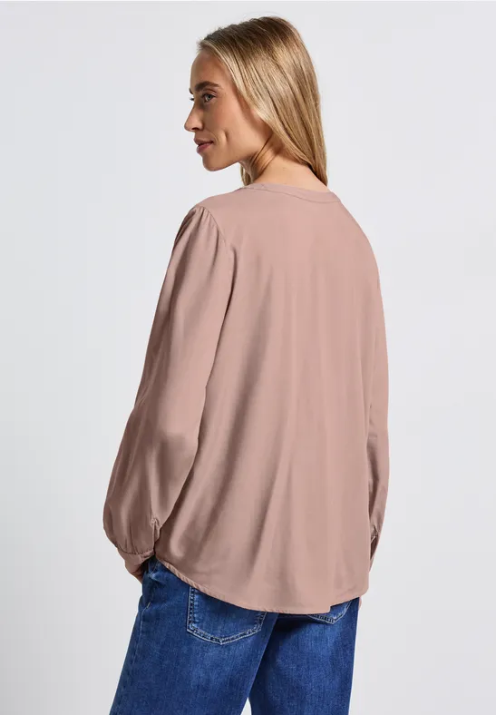 Split Neck Tunika faded rose