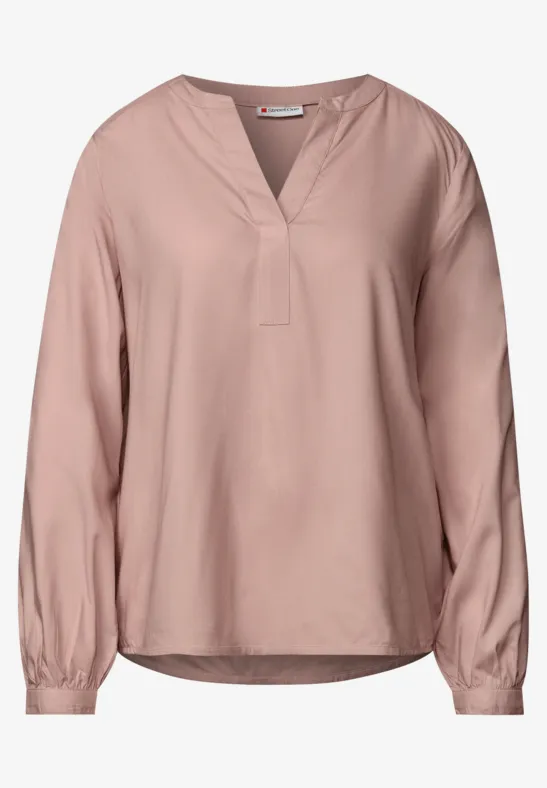 Split Neck Tunika faded rose