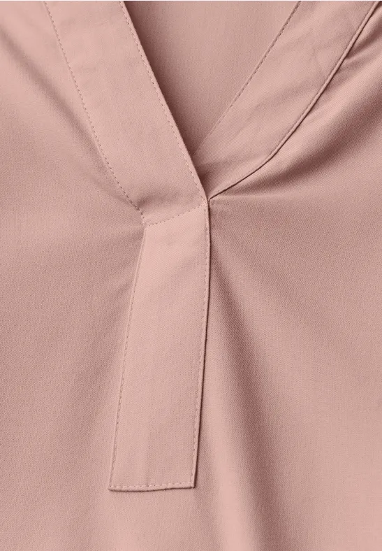 Split Neck Tunika faded rose