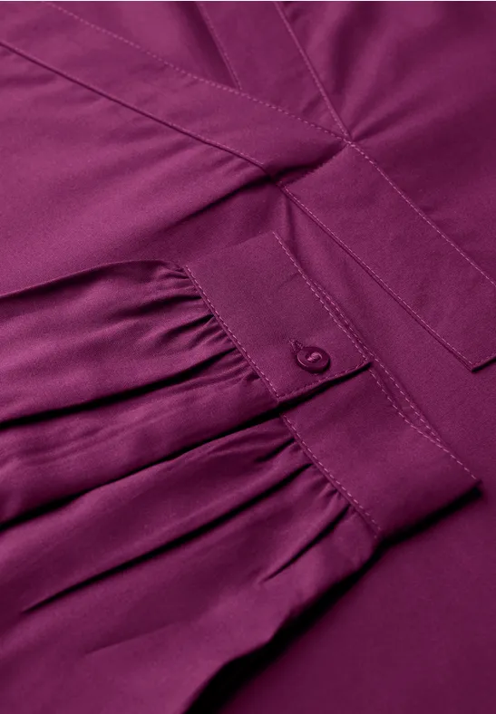 Tuniek met gespleten hals berry paradise