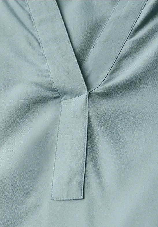Split Neck Tunika arona blue