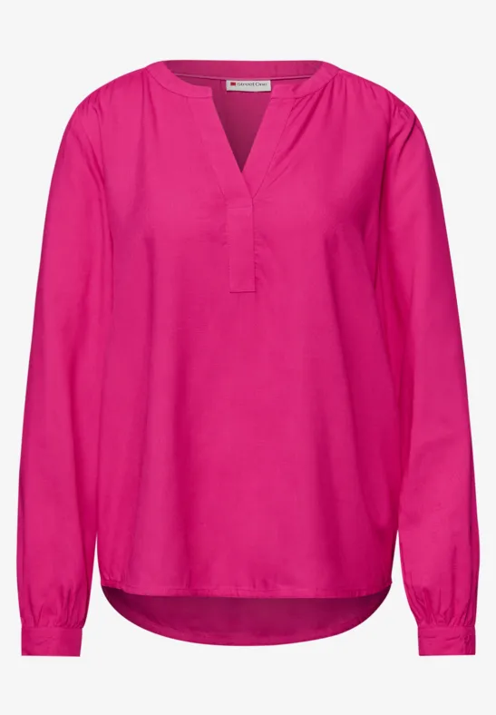 Split Neck Tunika magenta dream