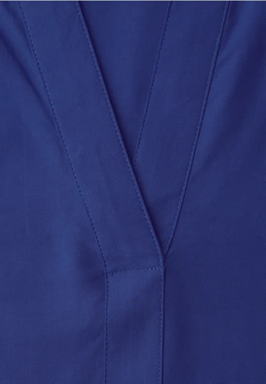 Split Neck Tunika amparo blue