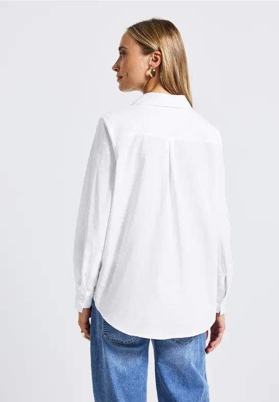 Business Hemdbluse White