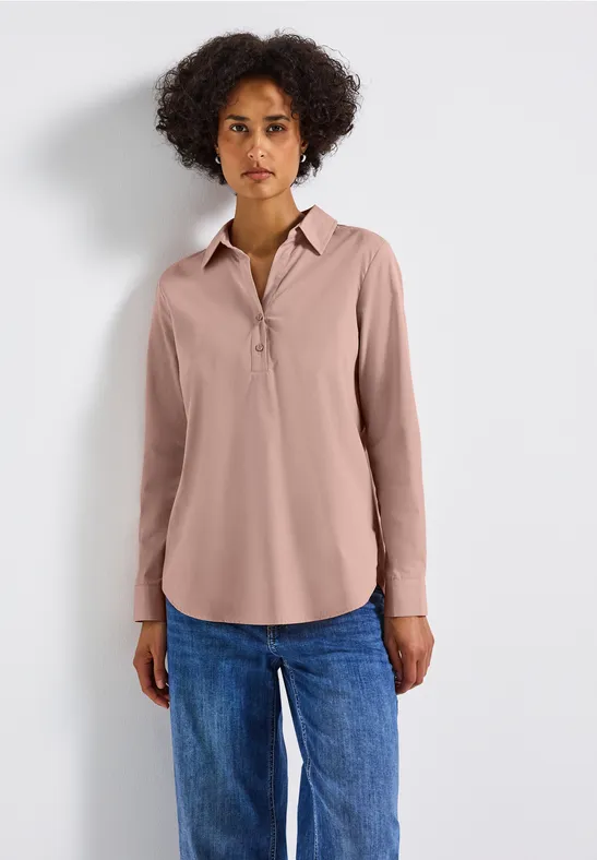 Business Hemdbluse faded rose