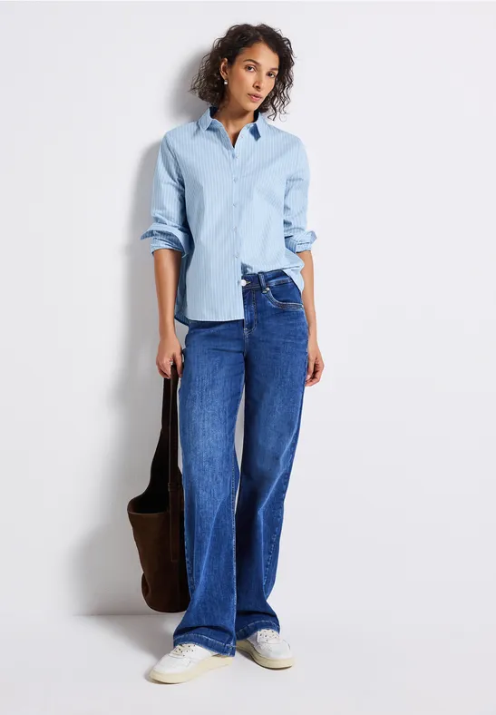 Blouse d'affaires rayée original blue