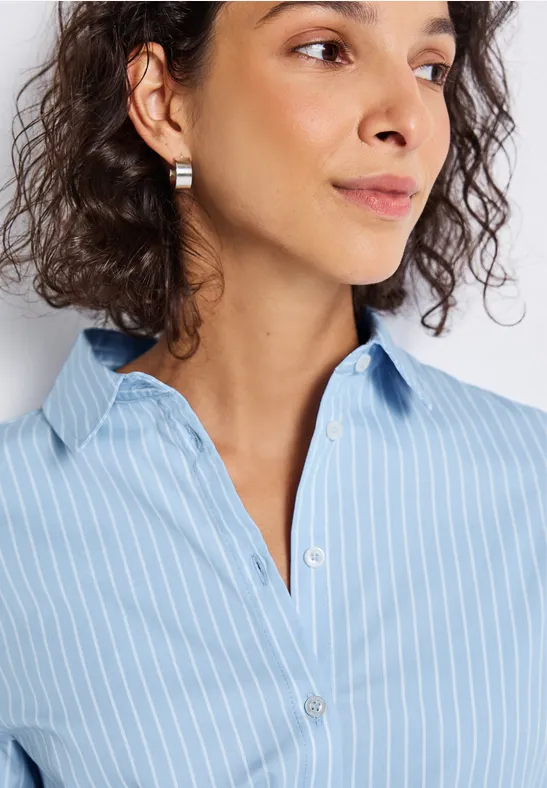 Blouse d'affaires rayée original blue