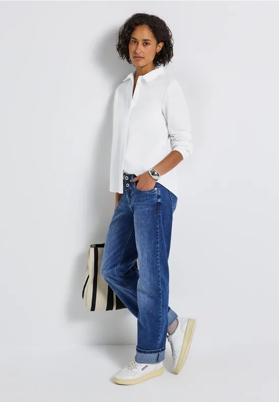 Zakelijke blouse White