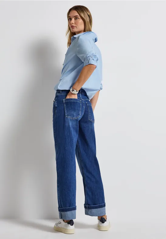 Business Bluse original blue