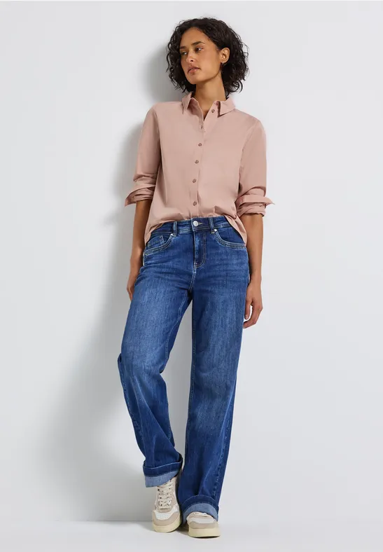 Zakelijke blouse faded rose