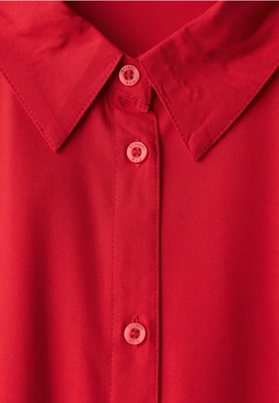 Chemisier à chemise racing red