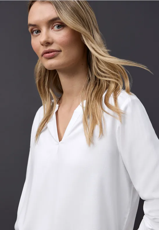 Tunique en couleur unie White